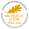 Médaille d'or du Concours Général Agricole 2016