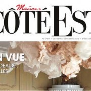 Bandeau supérieur de la couverture du magazine Côté Est du mois d'octobre 2015