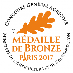Médaille de Bronze Paris 2017