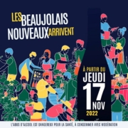 Affiche beaujolais nouveau 2022